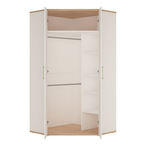 4KIDS Corner wardrobe with lemon handles